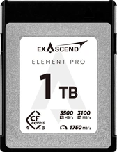 Exascend Element Pro R3500/W3100 CFexpress 4.0 Type B 1TB