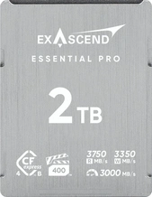 Exascend Essential Pro R3750/W3350 CFexpress 4.0 Type B 2TB