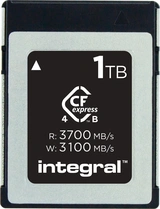 Integral Studio Grade R3700/W3100 CFexpress 4.0 Type B 1TB
