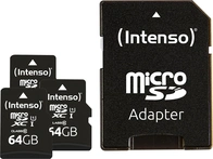 Intenso Premium R90 microSDXC 64GB Kit, UHS-I U1, Class 10, 5er-Pack