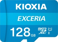 KIOXIA EXCERIA R100 microSDXC 128GB Kit, UHS-I U1, Class 10