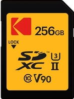 Kodak SD Ultra Pro Performance R300/W270 SDXC 256GB, UHS-II U3, Class 10