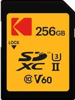 Kodak SD Ultra Pro Performance R300/W110 SDXC 256GB, UHS-II U3, Class 10