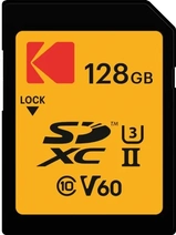 Kodak SD Ultra Pro Performance R300/W110 SDXC 128GB, UHS-II U3, Class 10