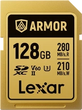 Lexar Armor Gold R280/W205 SDXC 128GB, UHS-II U3