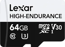 Lexar High-Endurance R100/W35 microSDXC 64GB, UHS-I U3, Class 10