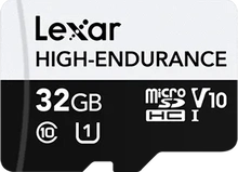 Lexar High-Endurance R100/W30 microSDHC 32GB, UHS-I, Class 10