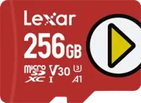 Lexar PLAY R150 microSDXC 256GB, UHS-I U3, A1, Class 10