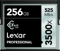 Lexar Professional 3500x R525/W445 CFast 2.0 CompactFlash Card 256GB