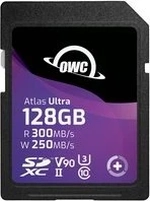 OWC Atlas Ultra R300/W250 SDXC 128GB, UHS-II U3, Class 10