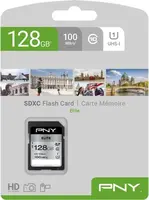 PNY Elite R100 SDXC 128GB, UHS-I U1, Class 10
