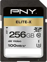 PNY Elite-X R100 SDXC 256GB, UHS-I U3, Class 10