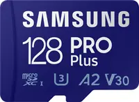 Samsung PRO Plus R160/W120 microSDXC 128GB Kit, UHS-I U3, A2, Class 10
