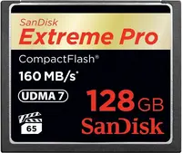 SanDisk Extreme PRO R160/W150 CompactFlash Card 128GB