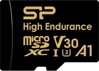 Silicon Power High Endurance Golden Series R100/W80 microSDXC 512GB Kit, UHS-I U3, A1, Class 10