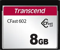 Transcend CFX602 R500/W350 CFast 2.0 CompactFlash Card 8GB