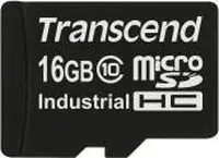 Transcend Industrial 10I R24/W22 microSDHC 16GB, Class 10