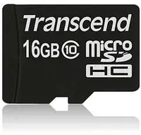 Transcend microSDHC 16GB, Class 10