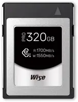 Wise Advanced CFX-B PRO Series R1700/W1550 CFexpress Type B 320GB