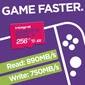 Integral Gamer's Edge X R890/W750 microSDXC Express 256GB, UHS-I U3, A2, Class 10, SD Express EX I