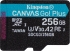 Kingston Canvas Go! Plus R170/W90 microSDXC 256GB Kit, UHS-I U3, A2, Class 10