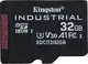 Kingston Industrial Temperature Gen2 R100 microSDHC 32GB Kit, UHS-I U3, A1, Class 10