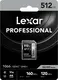 Lexar Professional 1066x Silver Series R160/W120 SDXC 512GB, UHS-I U3, Class 10