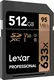 Lexar Professional 633x R95/W45 SDXC 512GB, UHS-I U3, Class 10