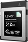 Lexar Professional DIAMOND R1900/W1700 CFexpress 2.0 Type B 512GB