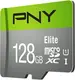 PNY Elite microSDXC 128GB, UHS-I U1, Class 10
