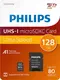 Philips microSDXC R80/W30 microSDXC 128GB Kit, UHS-I U1, A1, Class 10