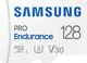 Samsung PRO Endurance R100/W40 microSDXC 128GB Kit, UHS-I U3, Class 10