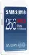 Samsung PRO Plus for Professionals R160/W120 SDXC 256GB USB-Kit, UHS-I U3, Class 10
