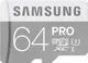 Samsung PRO R90/W80 microSDXC 64GB Kit, UHS-I U3, Class 10