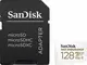 SanDisk Max Endurance R100/W40 microSDXC 128GB Kit, UHS-I U3, Class 10
