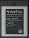 SanDisk Professional PRO-CINEMA R1700/W1400 CFexpress Type B 256GB