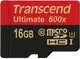 Transcend Ultimate R90/W45 microSDHC 16GB Kit, UHS-I, Class 10
