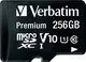 Verbatim Premium 600x R90 microSDXC 256GB Kit, UHS-I U1, Class 10