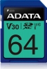 ADATA Premier Pro R100/W80 SDXC 64GB, UHS-I U3, Class 10