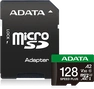 ADATA SPEED PLUS R180/W160 microSDXC 128GB Kit, UHS-I...