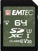 Emtec Outdoor R100/W50 SDXC 64GB, UHS-I U3, Class 10