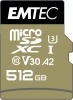 Emtec SpeedIN PRO R100/W100 microSDXC 512GB Kit, UHS-I U3, A2, Class 10