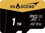 Exascend Catalyst R175/W150 microSDXC 1TB, UHS-I U3,...
