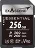 Exascend Essential R300/W280 SDXC 256GB, UHS-II U3,...