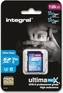 Integral ULTIMAPRO X2 R300/W280 SDXC 128GB, UHS-II U3,...