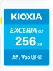 KIOXIA EXCERIA G2 R100/W50 SDXC 256GB, UHS-I U3, Class 10