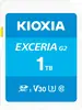 KIOXIA EXCERIA G2 R100/W50 SDXC 1TB, UHS-I U3, Class 10