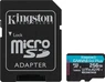 Kingston Canvas Go! Plus Gen4 R200/W160 microSDXC 256GB Kit, UHS-I U3, A2, Class 10