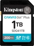 Kingston Canvas Go! Plus Gen4 R200/W160 SDXC 1TB,...