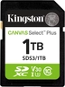 Kingston Canvas Select Plus Gen3 R150 SDXC 1TB, UHS-I...